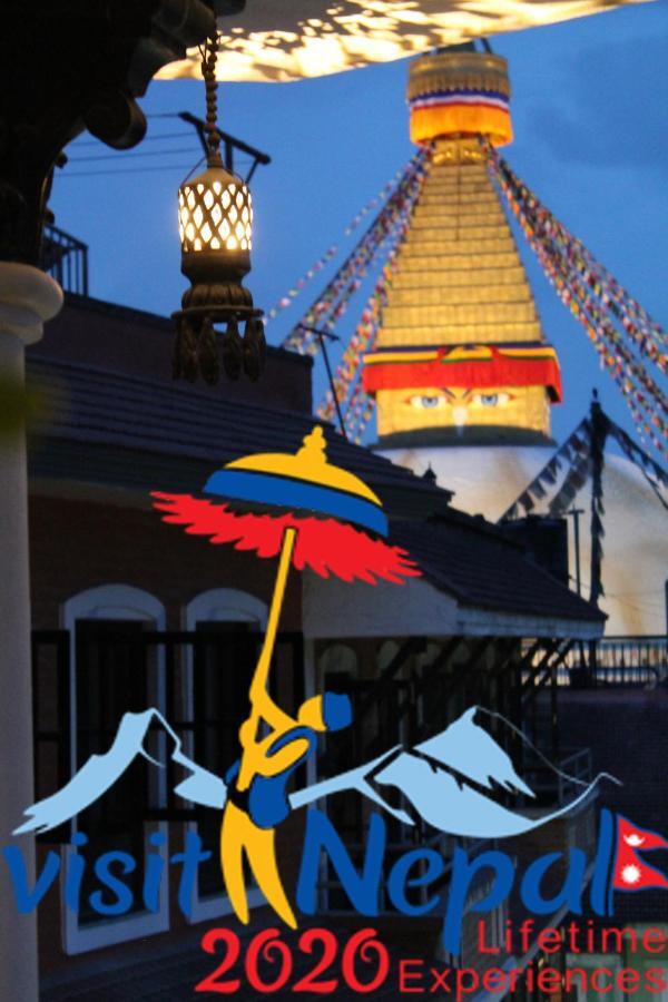 Boudha Mandala Hotel Katmandú Exterior foto